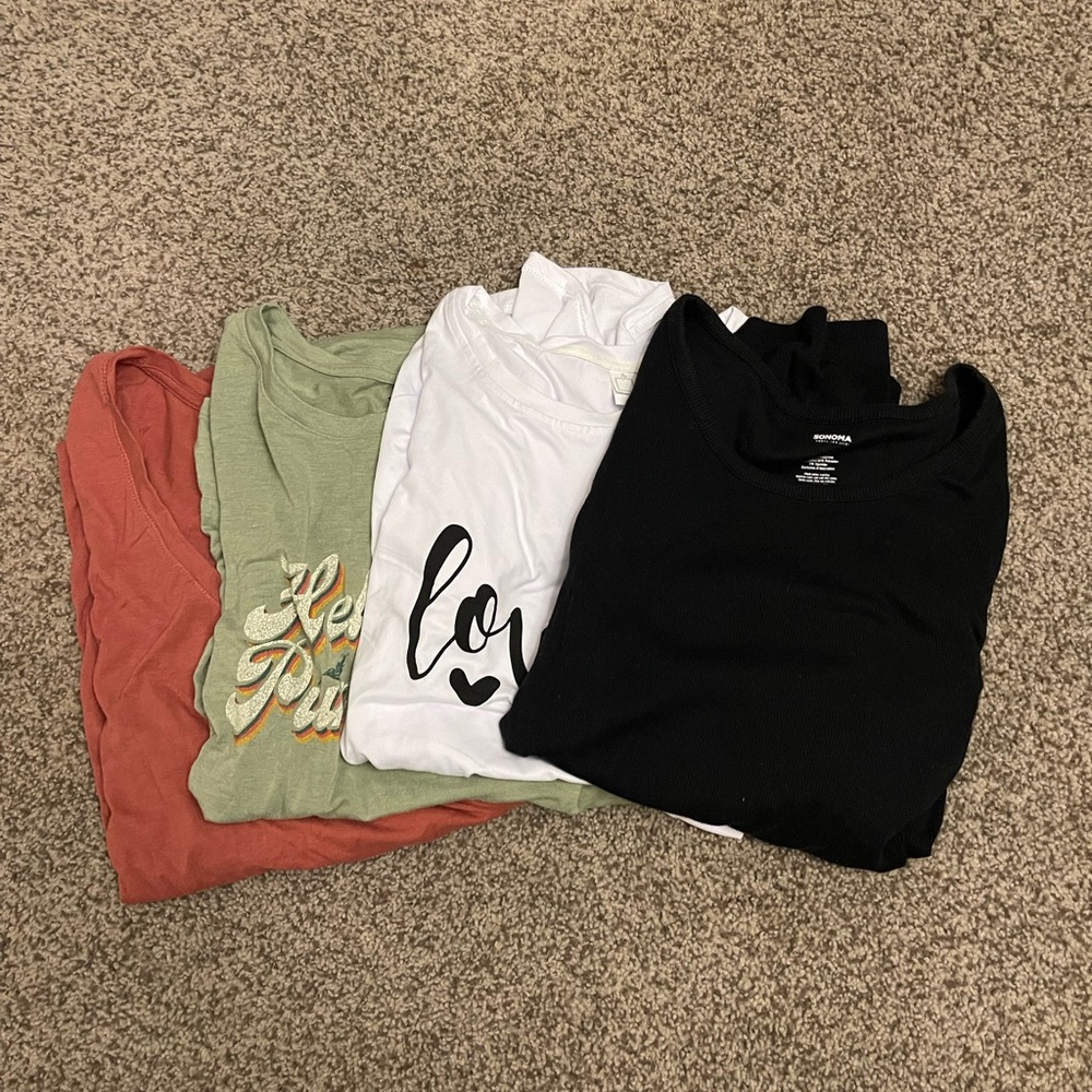 Sonoma maternity shirts in size large